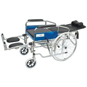 Deluxe Commode Wheelchair