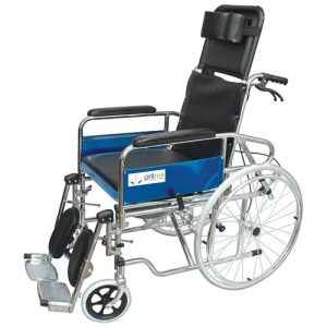 Deluxe Commode Wheelchair